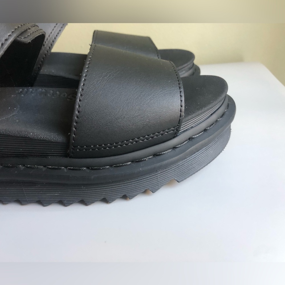Dr. Martens Voss Leather Platform Sandals Size: US Womens 8 - Picture 10 of 15